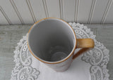 Vintage Hand Painted Autumn Fall Currents Vase Pitcher