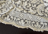 Vintage Boxed Quaker Lace Embassy  Oval Tablecloth