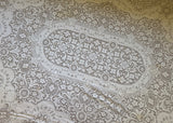 Vintage Boxed Quaker Lace Embassy  Oval Tablecloth