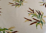 HTF Vintage Wilendur Cattails Tablecloth