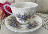 Vintage Royal Albert Blossom Time Wisteria Teacup and Saucer