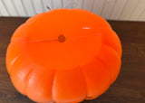 Vintage Halloween Flat Top Pumpkin Blow Mold