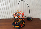 Dept 56 Village Animated Up, Up & Away Witch in Original Box Halloween