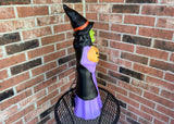 NWT Cracker Barrel Halloween Witch and Pumpkin Blow Mold
