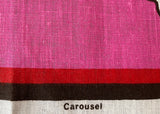 Unused Vintage Jane Hill Carousel Horse Irish Linen Tea Towel