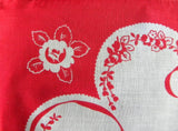 Vintage Handkerchief Folds into a Valentines Heart - The Pink Rose Cottage