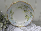 Vintage Hand Painted Daisies Footed Candy Dish - The Pink Rose Cottage