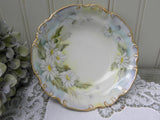 Vintage Hand Painted Daisies Footed Candy Dish - The Pink Rose Cottage