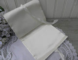 Vintage Bridal Handkerchief Keeper Holder with Wedding Rings - The Pink Rose Cottage