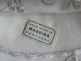 Unused Vintage Madeira Hand Embroidered Tulip Pillowcases - The Pink Rose Cottage