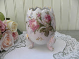 Vintage Napcoware Pink Rose Egg Shaped Vase - The Pink Rose Cottage 