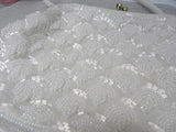 Vintage White Pearl Beaded Evening Bag - The Pink Rose Cottage