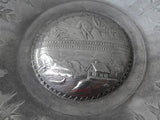 Antique Victorian Silver Plated Ornate Bride's Basket Centerpiece - The Pink Rose Cottage