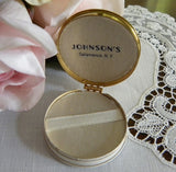 Vintage Compact Johnson's Department Store Jewelry Presentation Box - The Pink Rose Cottage 