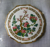 Vintage Stratton Powder Compact and Matching Lipstick Mirror Holder - The Pink Rose Cottage