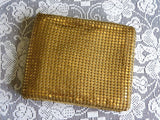Vintage Gold Mesh Ladies Wallet and Coin Purse - The Pink Rose Cottage
