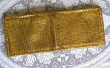 Vintage Gold Mesh Ladies Wallet and Coin Purse - The Pink Rose Cottage