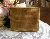 Vintage Gold Mesh Ladies Wallet and Coin Purse - The Pink Rose Cottage