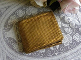 Vintage Gold Mesh Ladies Wallet and Coin Purse - The Pink Rose Cottage 
