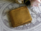 Vintage Gold Mesh Ladies Wallet and Coin Purse - The Pink Rose Cottage