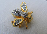 Joan Rivers Crystal Rhinestone Bumble Bee Pin