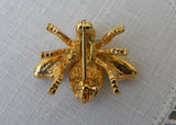 Joan Rivers Crystal Rhinestone Bumble Bee Pin