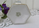 Vintage Hand Painted Art Deco Nippon Peonies and Daisies Bud Vase