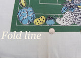 MWT Vintage Sultan Creations Kitchen Vegetables Tablecloth