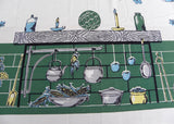 MWT Vintage Sultan Creations Kitchen Vegetables Tablecloth