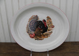 Homer Laughlin Oval Thanksgiving Turkey Platter
