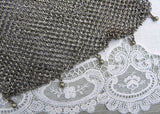 Antique German Silver Mesh Purse Handbag