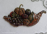 Heidi Daus Cornucopia Brooch Heidi's Harvest Pin