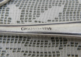 Vintage German OKA Silver Plated Demitasse Teaspoons