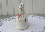 NIB Vintage Bunny Luv Easter Bell