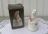 NIB Vintage Bunny Luv Easter Bell