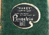 Vintage Pendelfin Bunny Figurines Wakey Snuggles Peeps Set of 3 Made in England