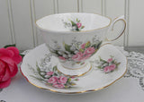 Vintage Royal Albert Lily of the Valley and Pink Roses Teacup