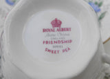Vintage Royal Albert Friendship Sweet Pea Teacup and Saucer