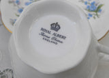 Vintage Royal Albert Forget Me Nots Teacup and Saucer