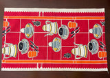 Vintage Breakfast Tea Towel Coffee Eggs Toast and More