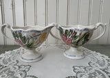 Blue Ridge Southern Pottery Rose Marie Sugar and Creamer