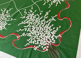 Vintage Bouquets of Lily of the Valley Tablecloth