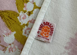 Vintage Fallani & Cohn Lily of the Valley on Pink Tablecloth