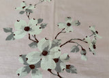 Vintage Wilendur Pink Dogwood Tablecloth