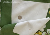 Vintage Leacock Dogwood Tablecloth and Napkins Set