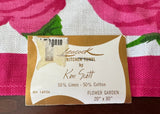 MWT Vintage Leacock Ken Scott Flower Garden Pink Roses - The Pink Rose Cottage 