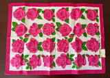 MWT Vintage Leacock Ken Scott Flower Garden Pink Roses - The Pink Rose Cottage 