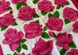 MWT Vintage Leacock Ken Scott Flower Garden Pink Roses - The Pink Rose Cottage 