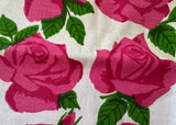 MWT Vintage Leacock Ken Scott Flower Garden Pink Roses - The Pink Rose Cottage 