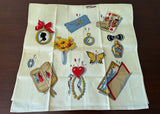 Unused Vintage Wilendur Momentos Keepsakes Tea Towel - The Pink Rose Cottage 